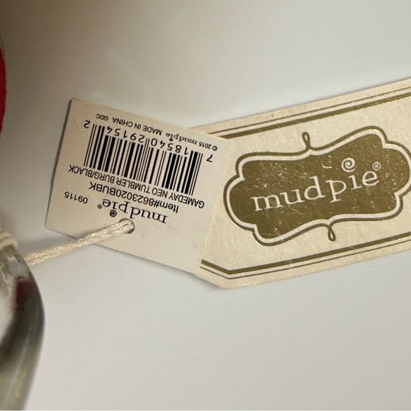 "Life is Better On Game Day"-One Quart Drinking Glass & Top & Durable Straw NWT! - Picture 2 of 5